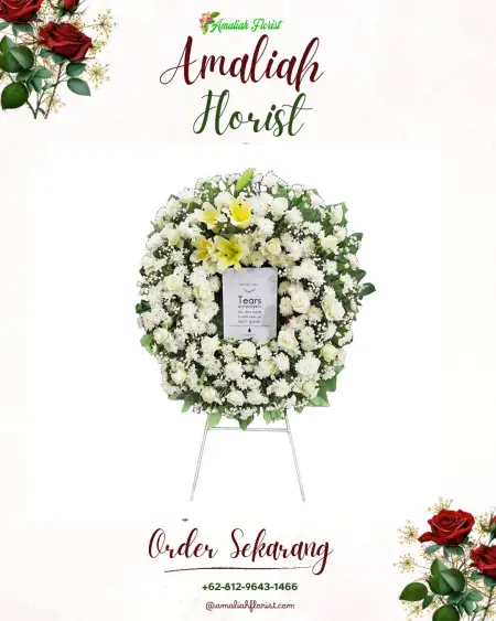 Krans Bunga Duka Kupang Teba