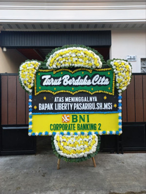 Papan Bunga Duka di Kupang Teba